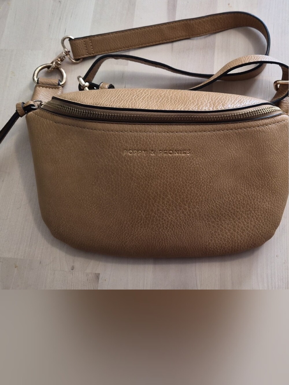 Tan Leather Crossbody Bag - Women Bags